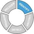 Icon representing the Identify function of the NIST Cybersecurity Framework